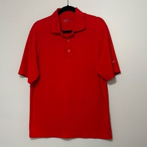 Nike golf  Red Men's Polo Shirt size M